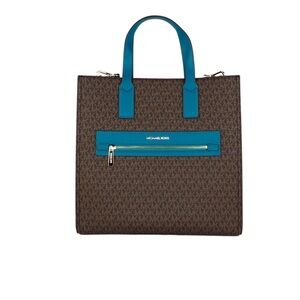 Brand new Michael Kors teal accent bag